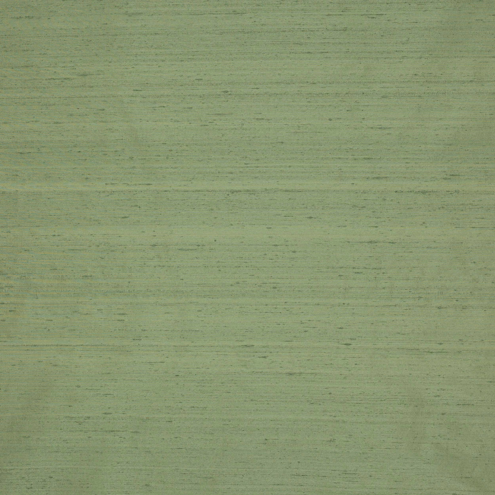 Soft oak-green silk swatch with fine horizontal striations and gentle sheen