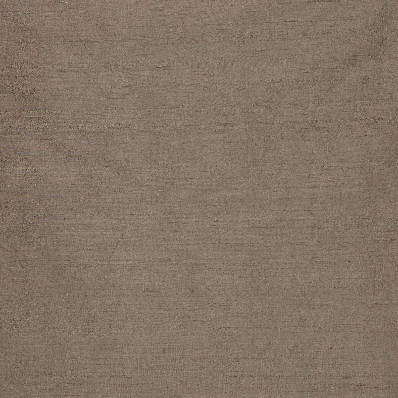 Muted taupe silk swatch with a smooth, lightly slubbed sheen