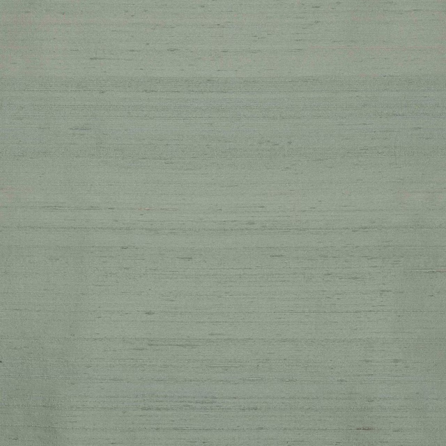 Pale aqua silk fabric swatch with subtle horizontal slubbing and soft sheen