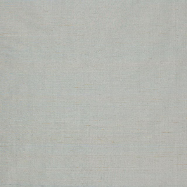 Pale blue plain silk with a soft sheen and fine slubbed texture