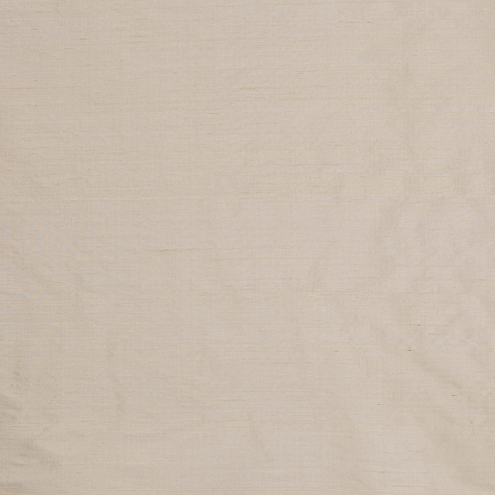 Pale parchment silk fabric with a soft lustre and subtle slubbed weave