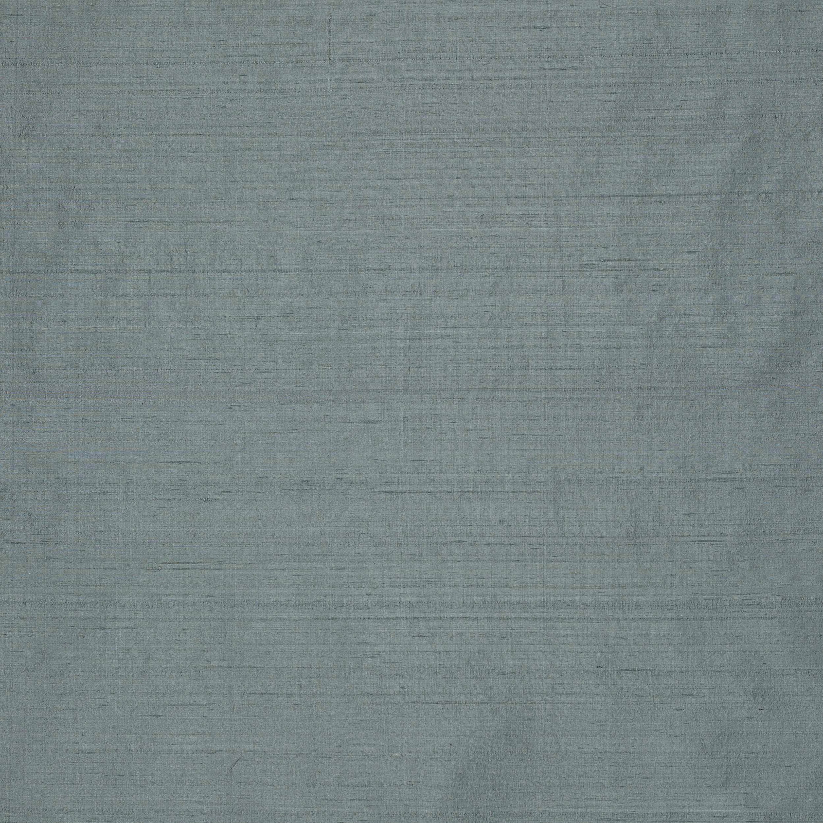 Soft sea-blue silk swatch with fine horizontal slub and gentle sheen