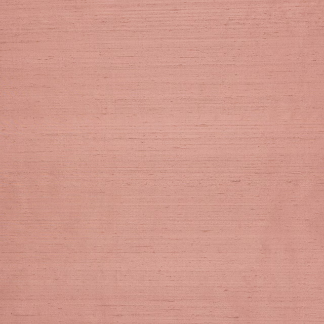 Soft shell-pink silk swatch with fine horizontal slubs and subtle sheen
