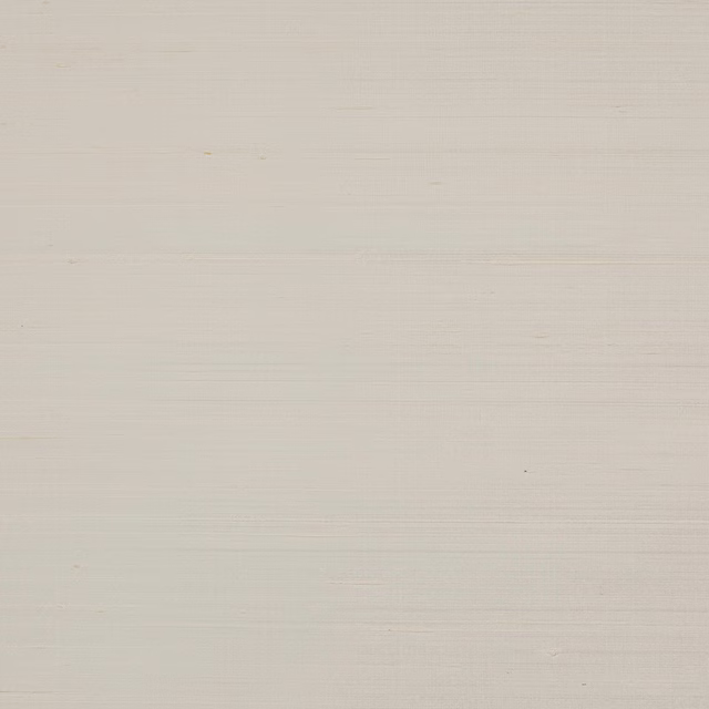 Creamy white silk swatch with subtle horizontal slub and soft sheen