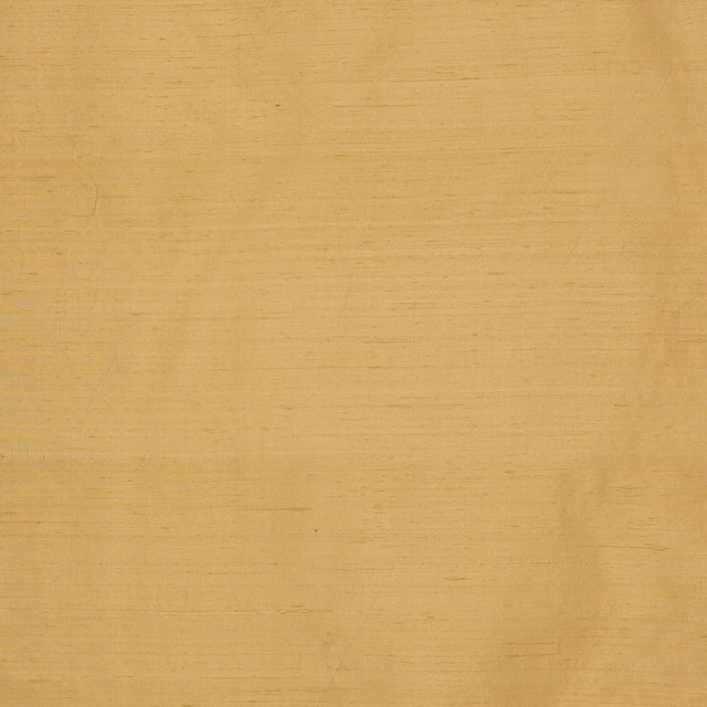 Soft straw-yellow silk swatch with subtle horizontal slubs and gentle sheen