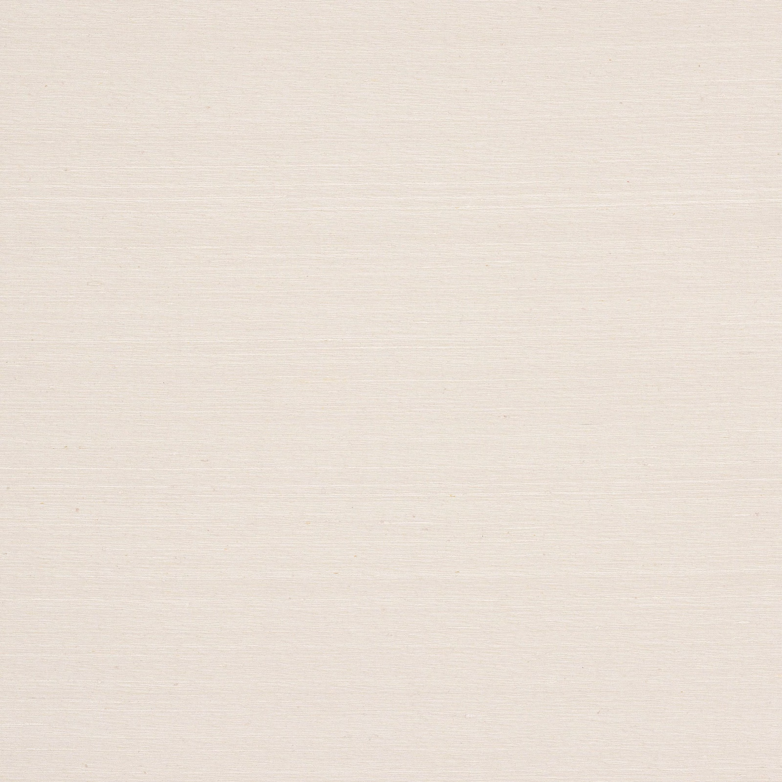 Soft ivory silk wallcovering with delicate horizontal striations and subtle sheen