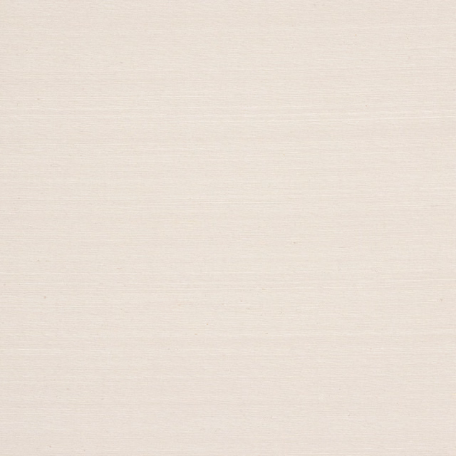 Soft ivory silk wallcovering with delicate horizontal striations and subtle sheen