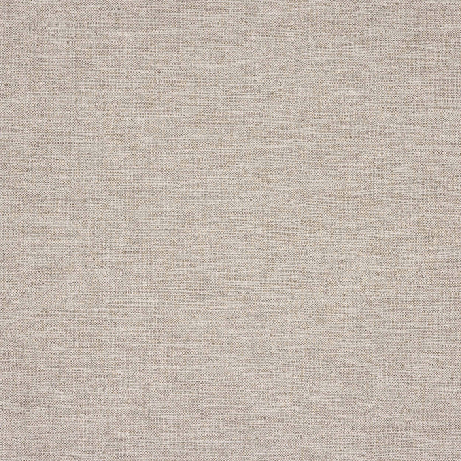 Pale sandy beige fabric swatch with fine horizontal linen-like texture