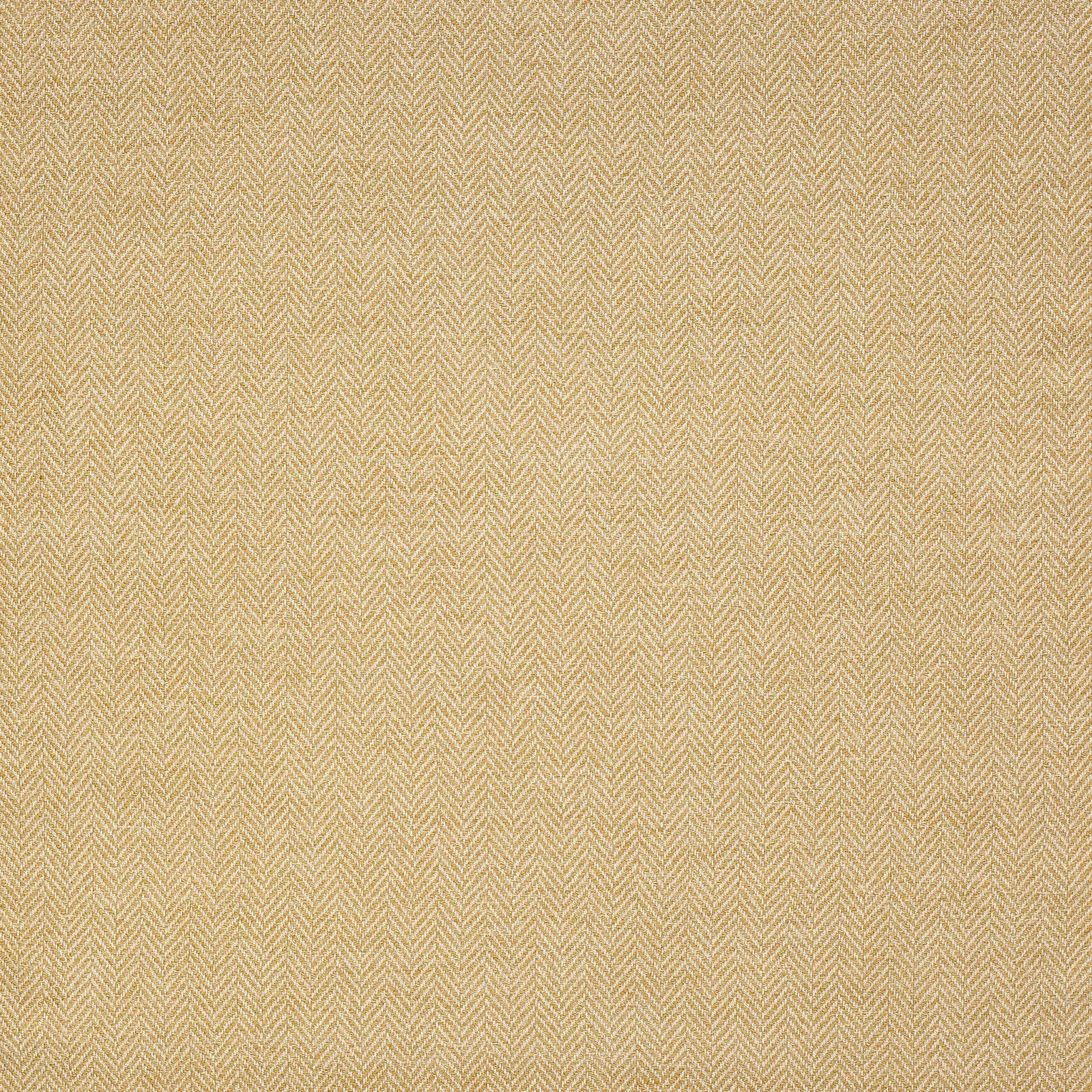 Soft honey-gold herringbone woven fabric with fine chevron texture