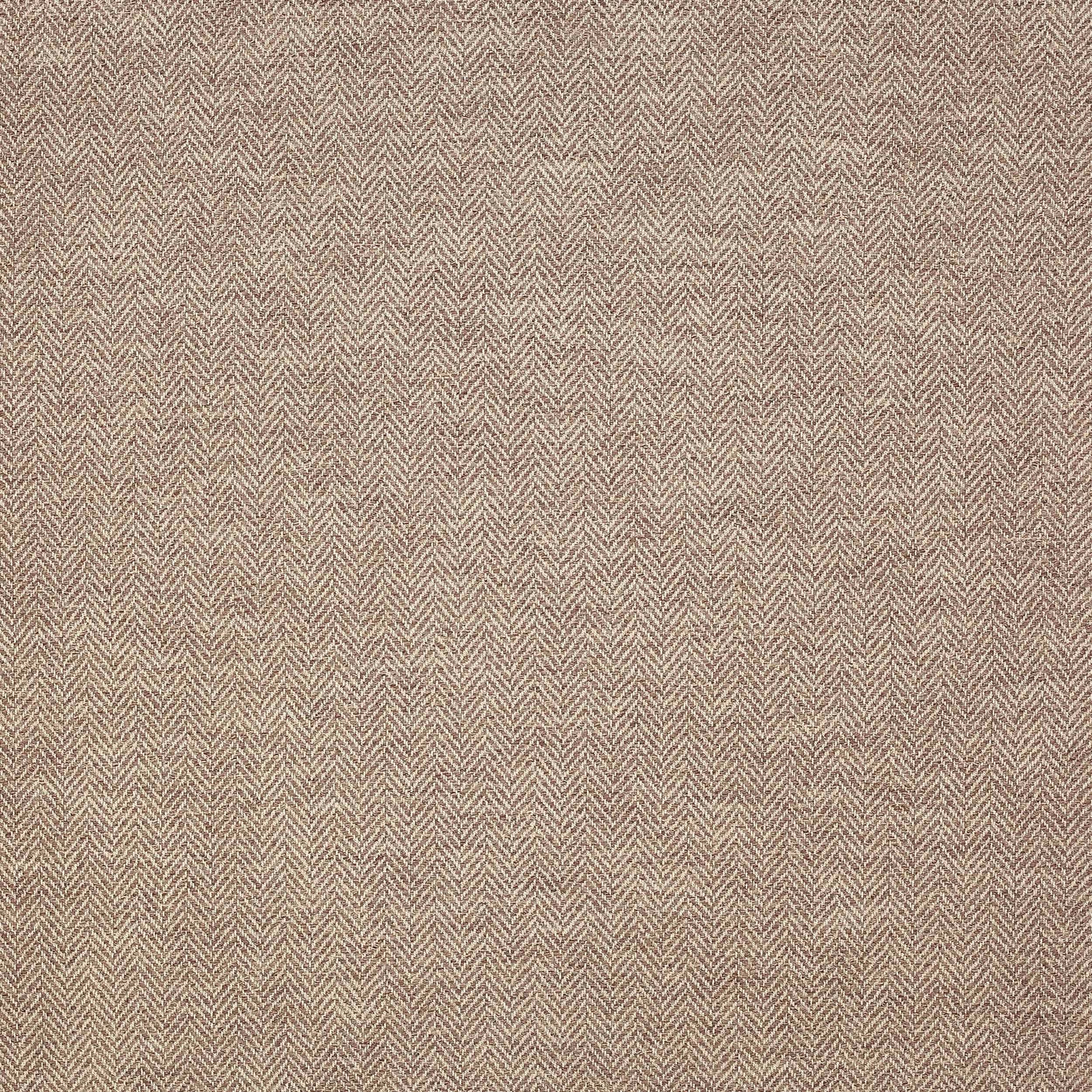 Warm wood-brown herringbone fabric swatch with fine woven texture