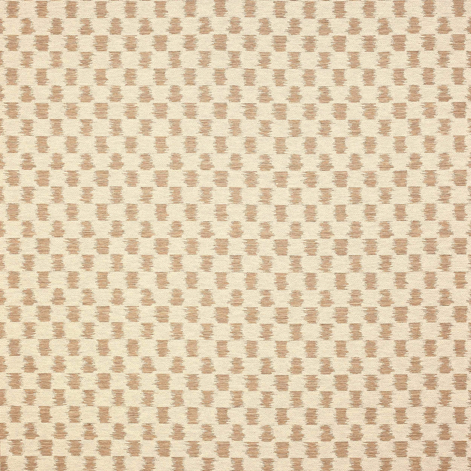 Cream woven fabric with tiny beige check-like dots in a small repeat