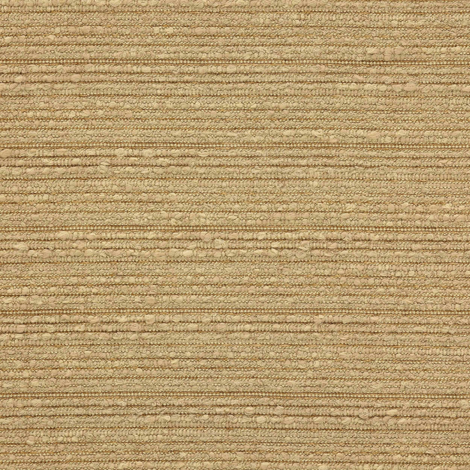 Warm camel-beige textured stripe fabric with subtle horizontal ribbing