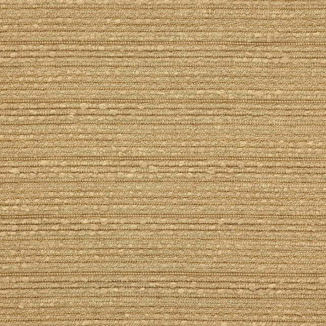 Warm camel-beige textured stripe fabric with subtle horizontal ribbing