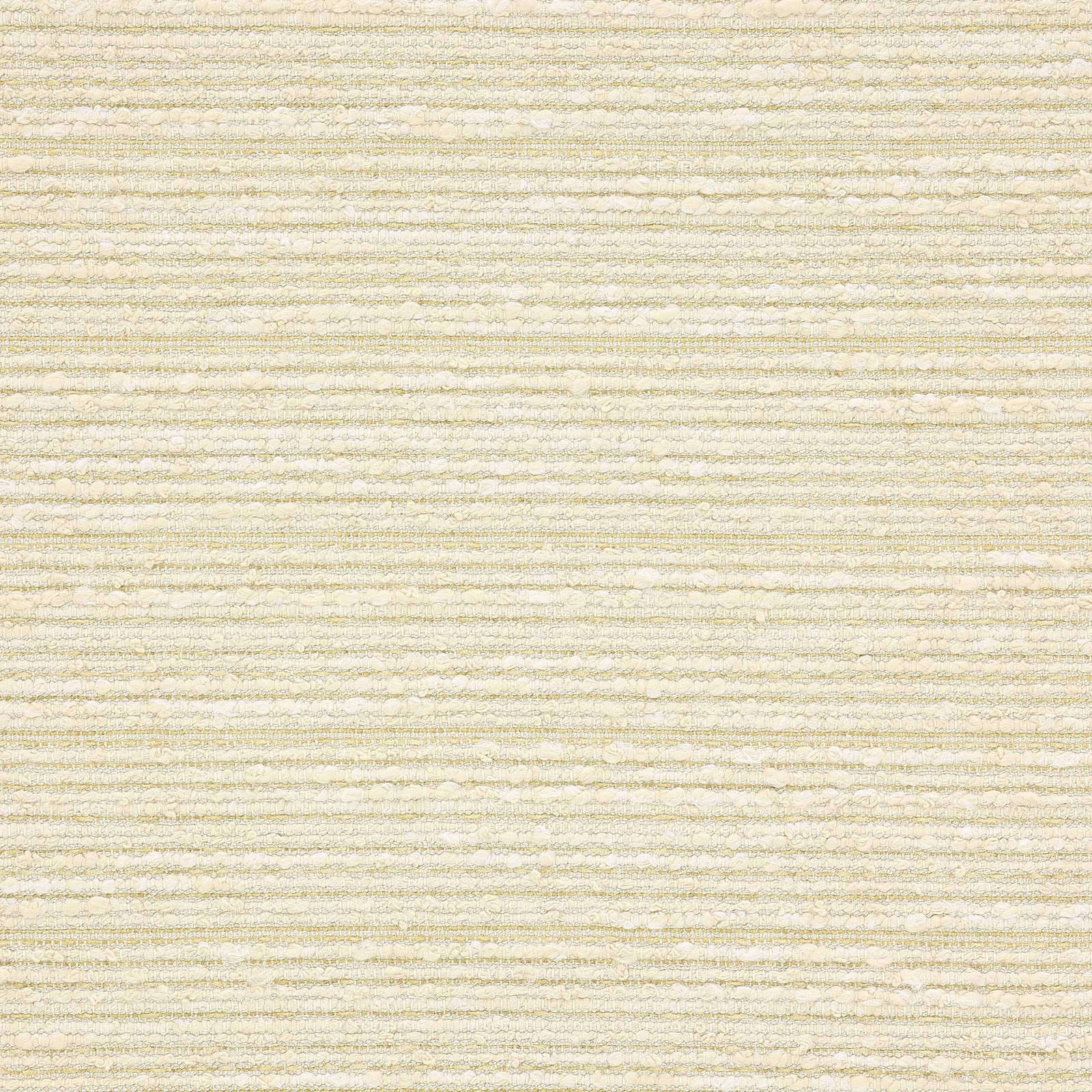 Pale cream woven fabric with fine horizontal striations and soft texture