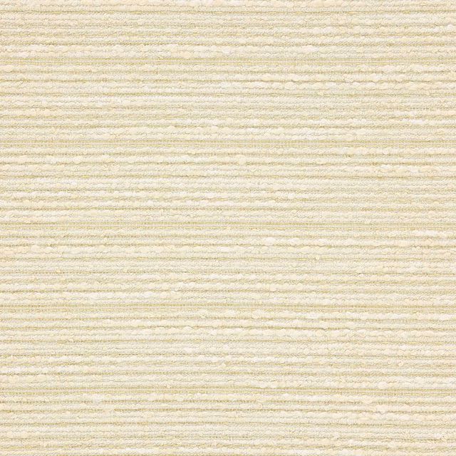 Pale cream woven fabric with fine horizontal striations and soft texture