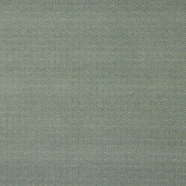 Soft muted aqua plain weave fabric with fine textured surface