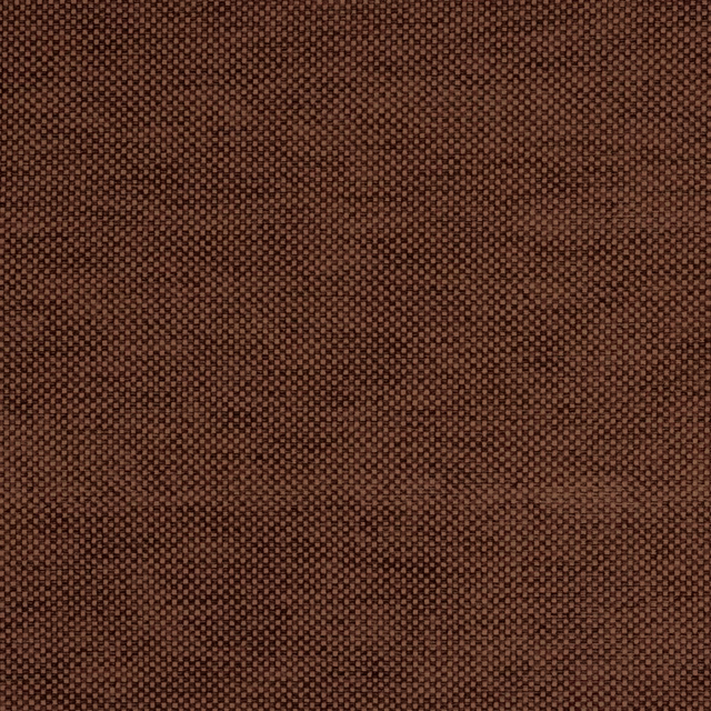 Close-up of a small brick-brown checked weave with fine tonal texture