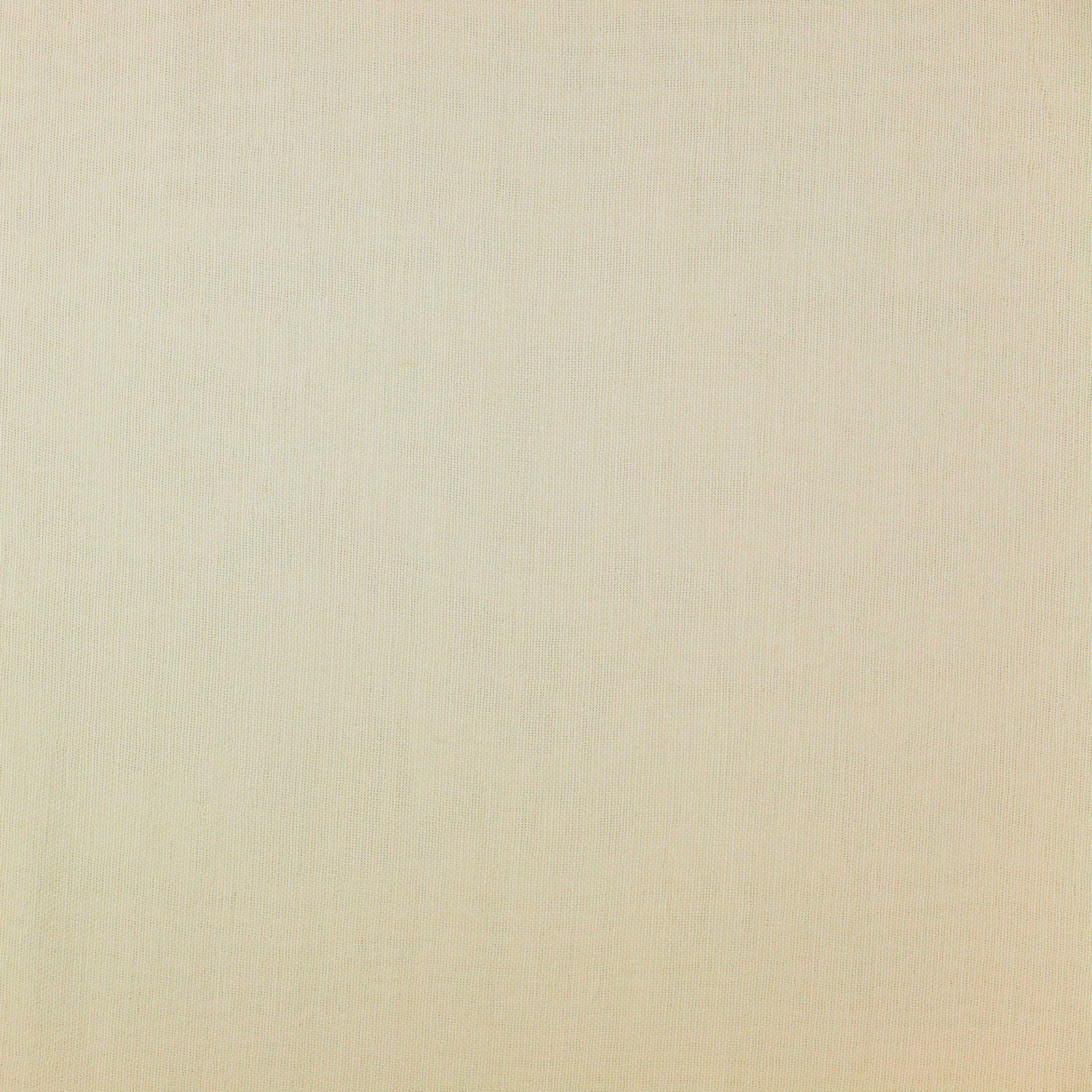 Pale parchment cream plain fabric swatch with a smooth, lightly textured surface