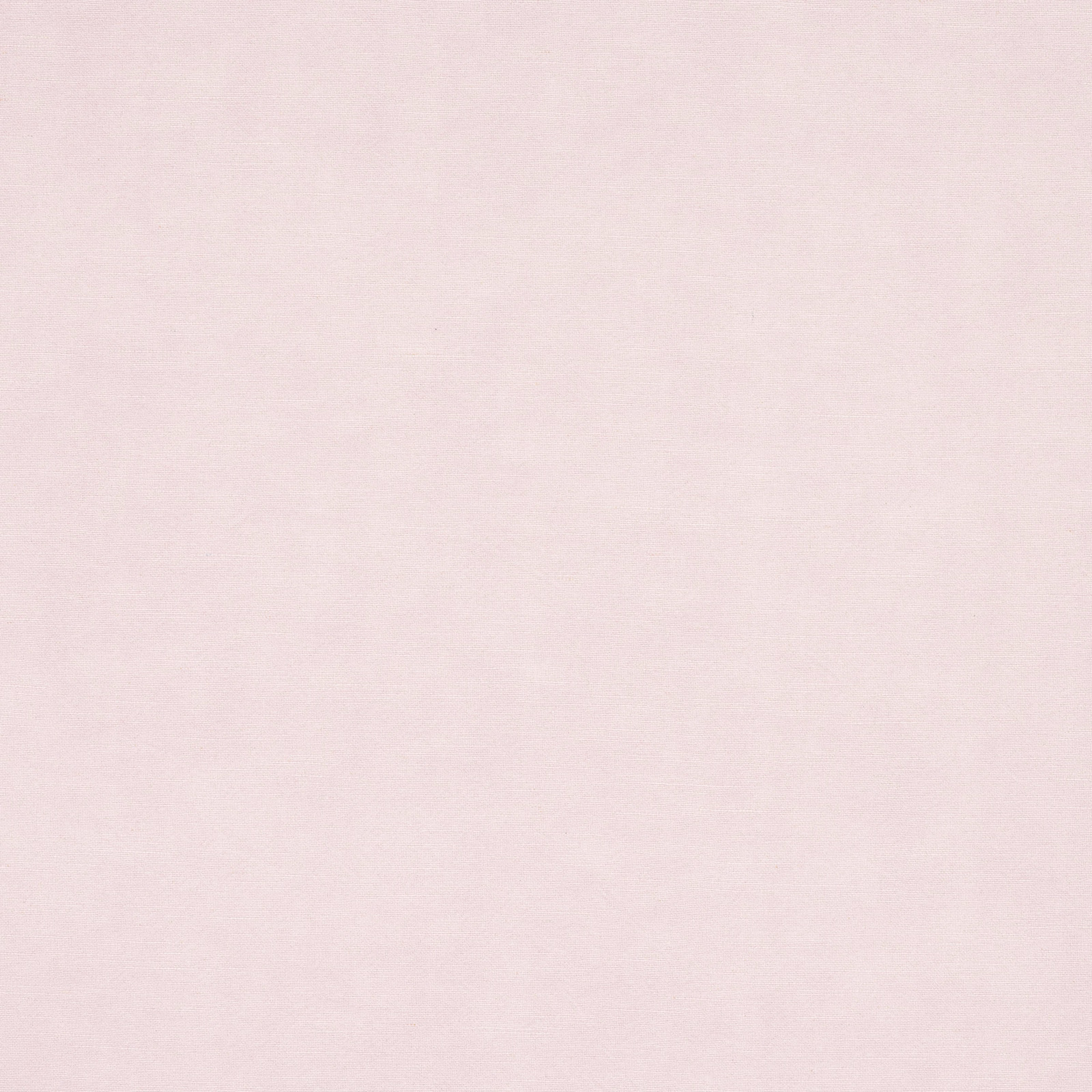 Pale blush pink plain woven fabric with a soft linen texture