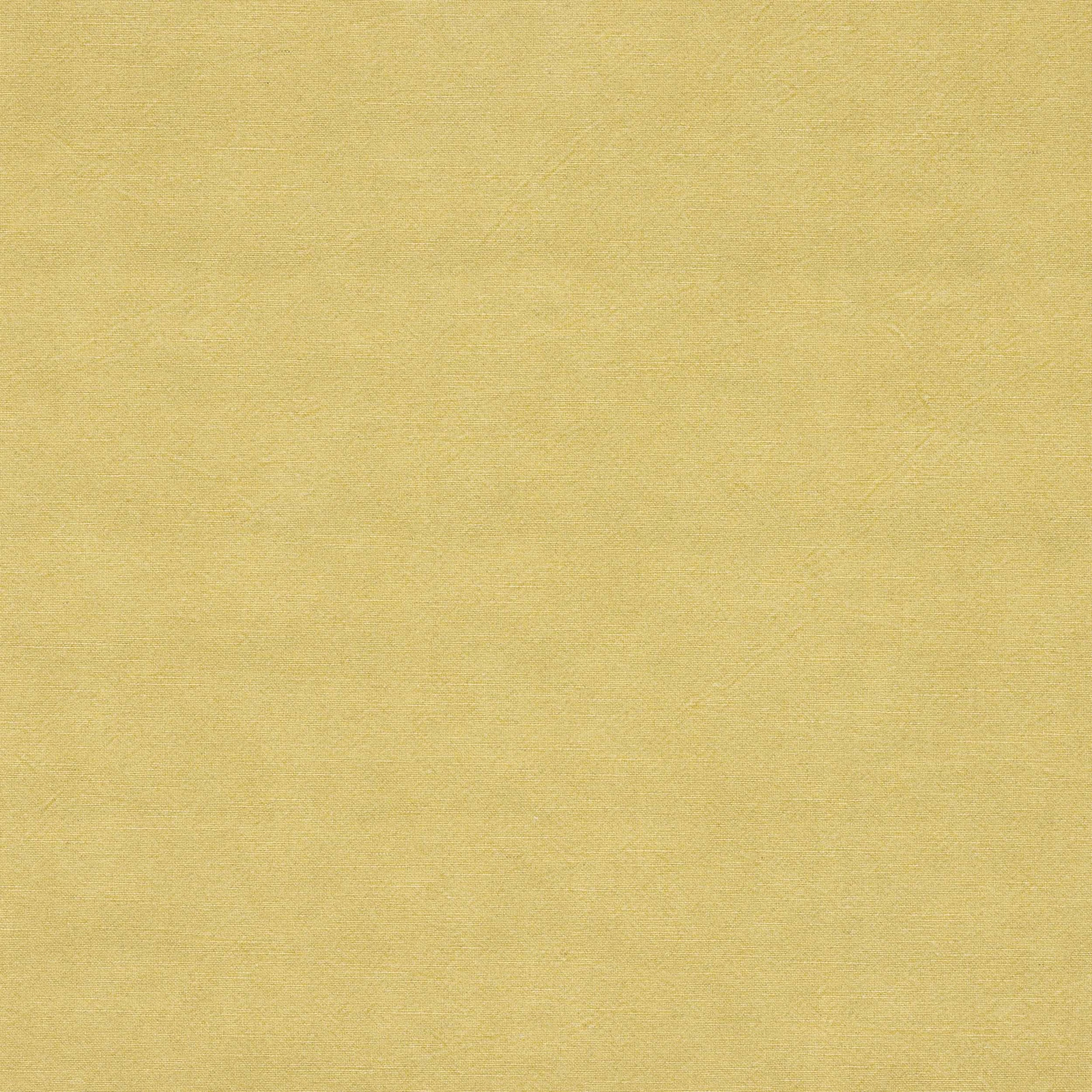 Soft lime yellow plain woven fabric with a subtle natural texture