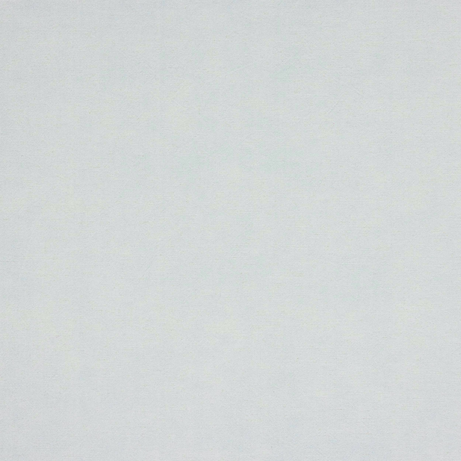 Pale aqua plain weave fabric swatch with a soft natural-fibre texture