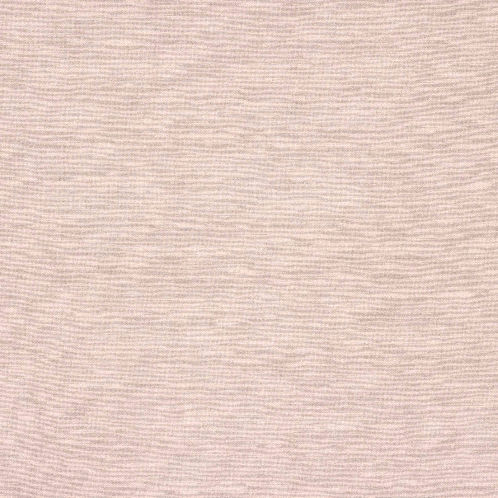 Pale blush pink plain woven fabric with a soft matte natural texture