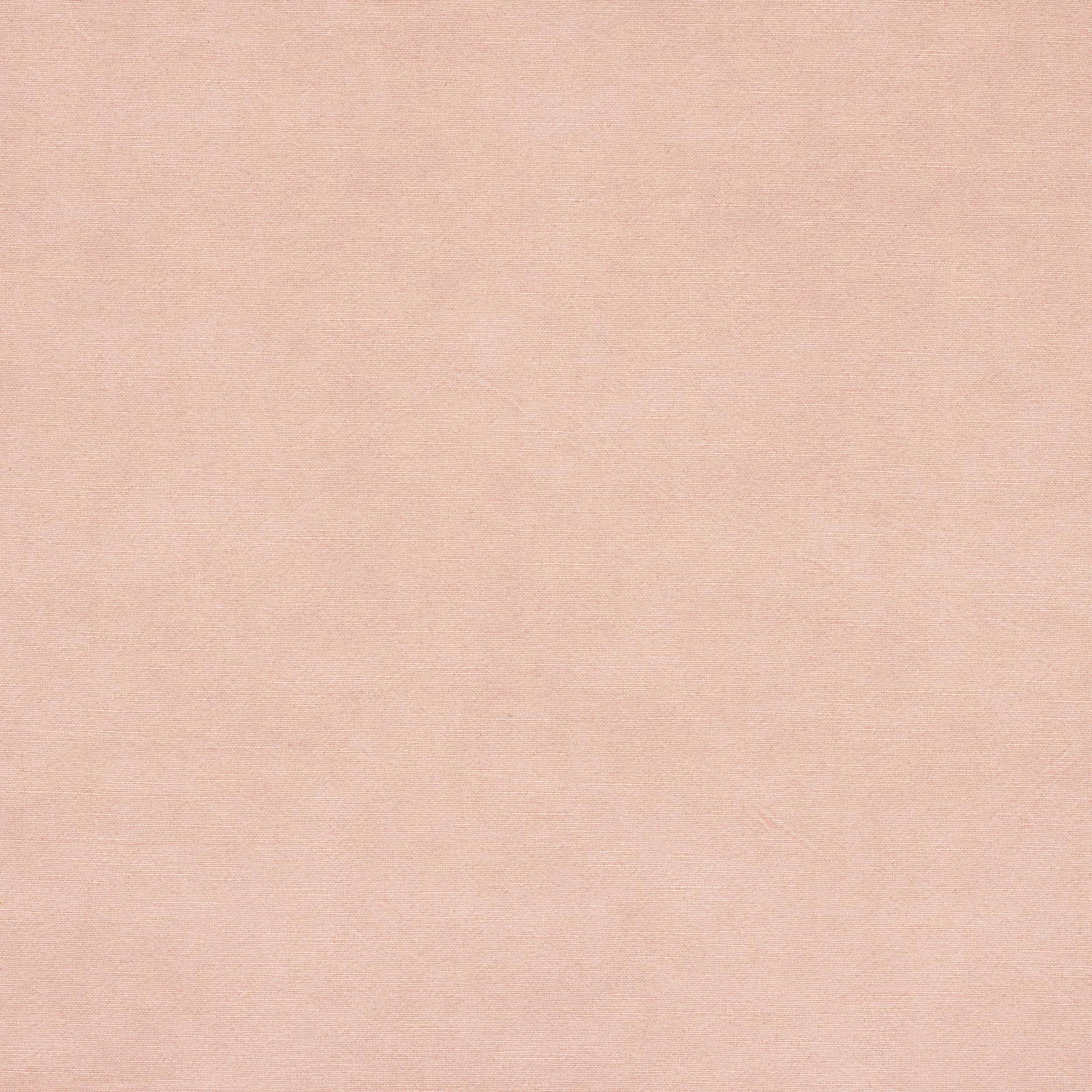 Pale blush pink plain-woven fabric with a soft linen texture