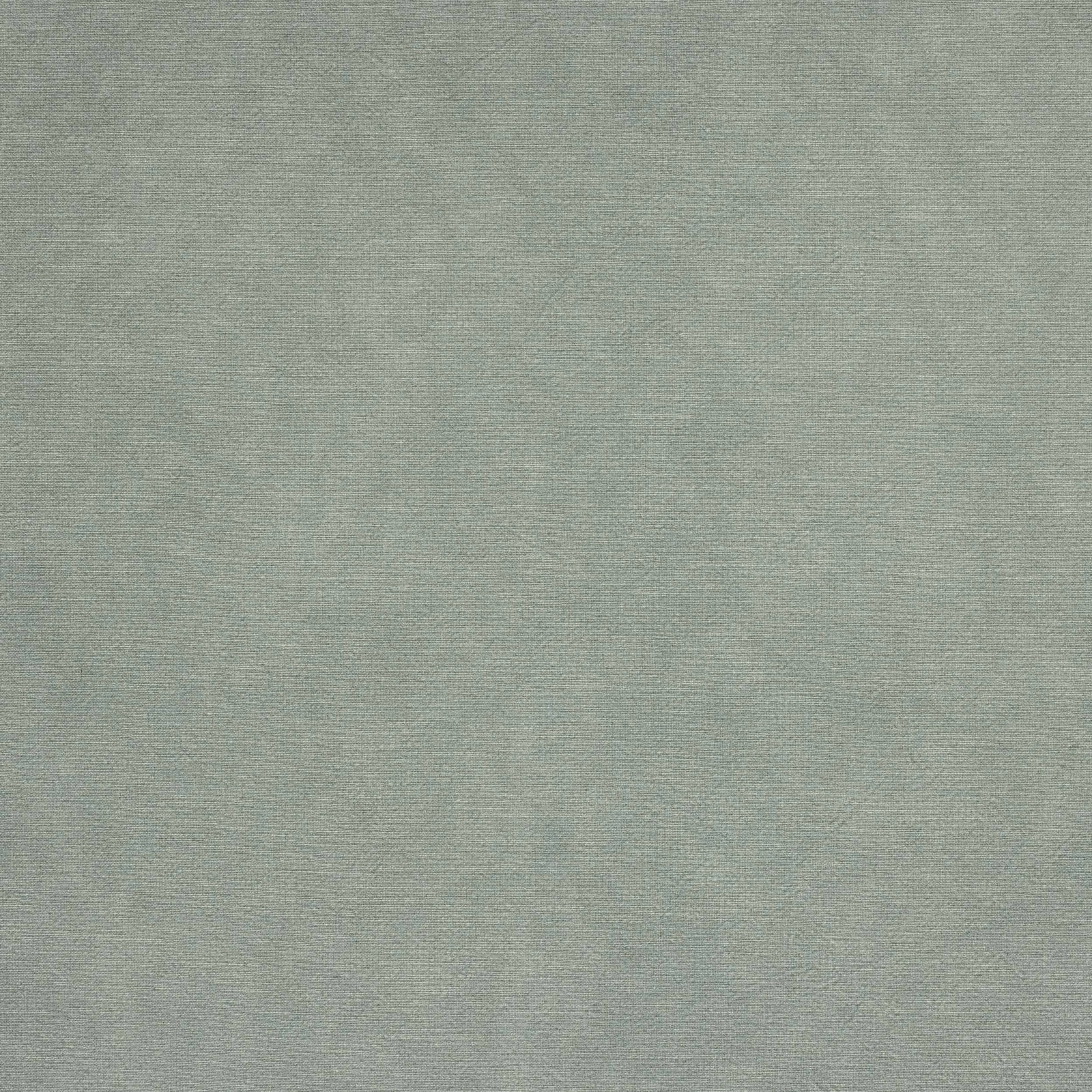 Plain soft sea-green fabric with a matte, lightly slubbed cotton-linen surface