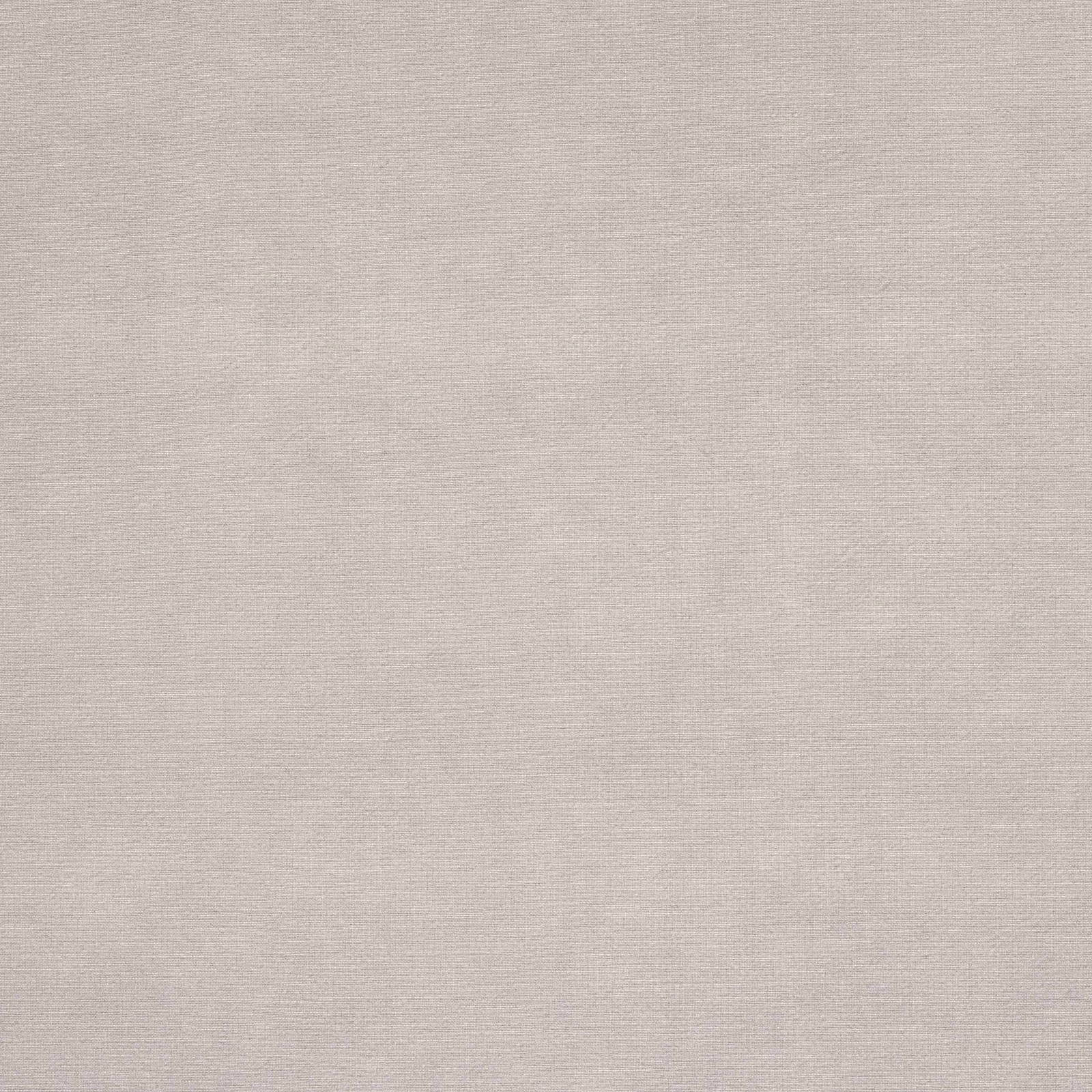 Soft silver-grey plain woven fabric with a fine matte linen texture