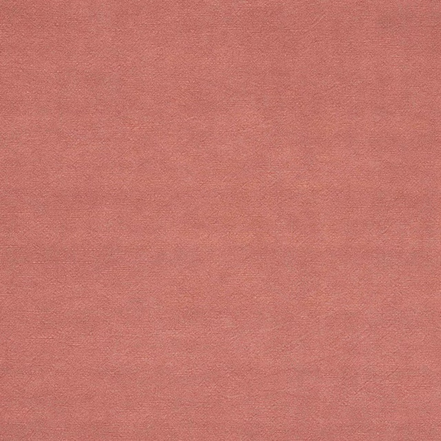 Soft dusty red plain woven fabric with a subtle natural texture