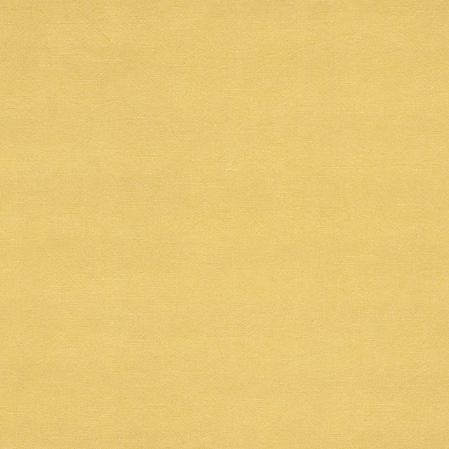 Soft buttery yellow plain woven fabric with a subtle linen texture