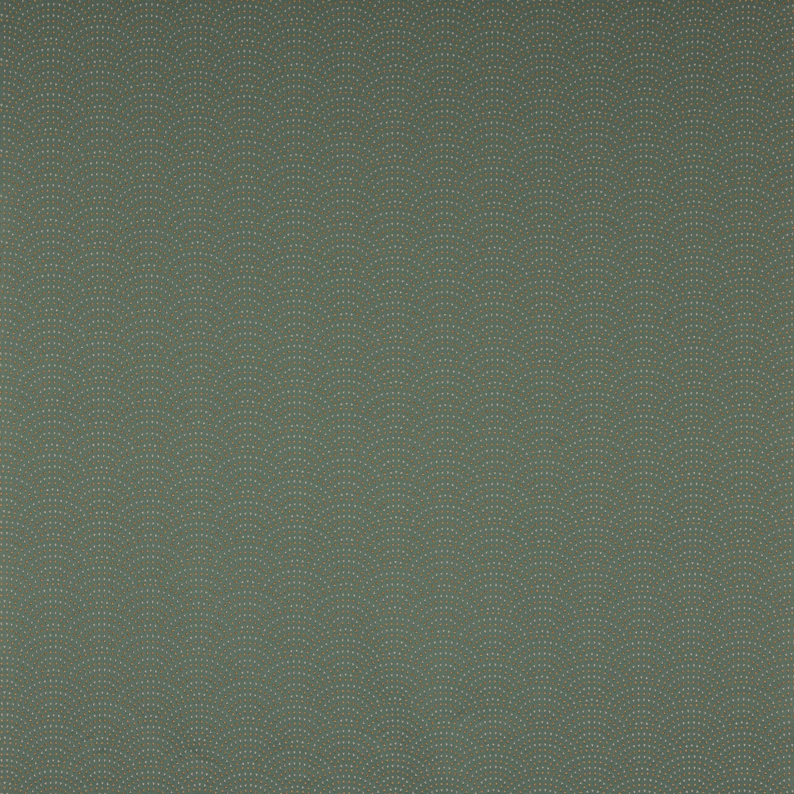 Muted sage green patterned fabric with tiny dotted damask repeat