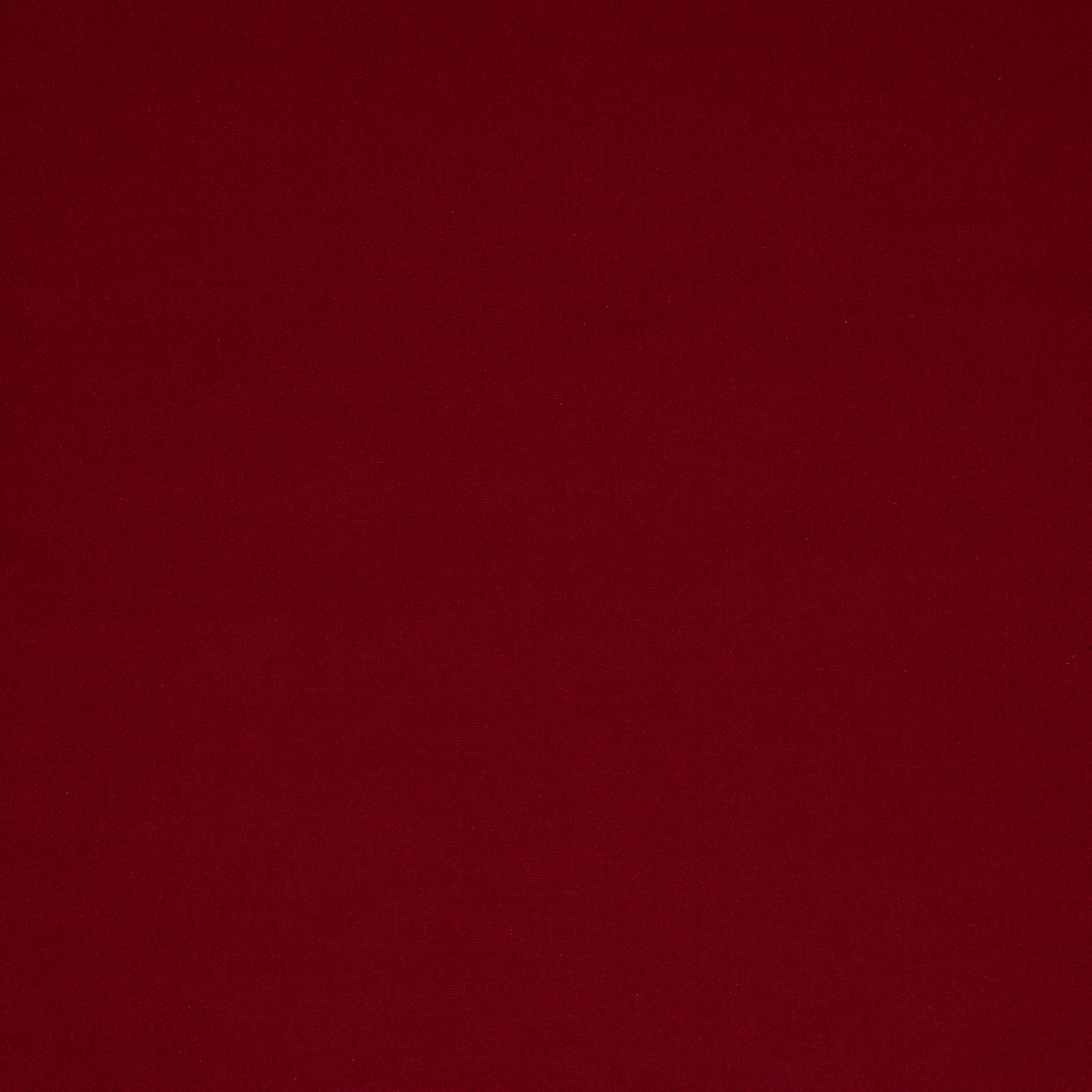 Deep amaranth red plain fabric swatch with a smooth, velvety finish