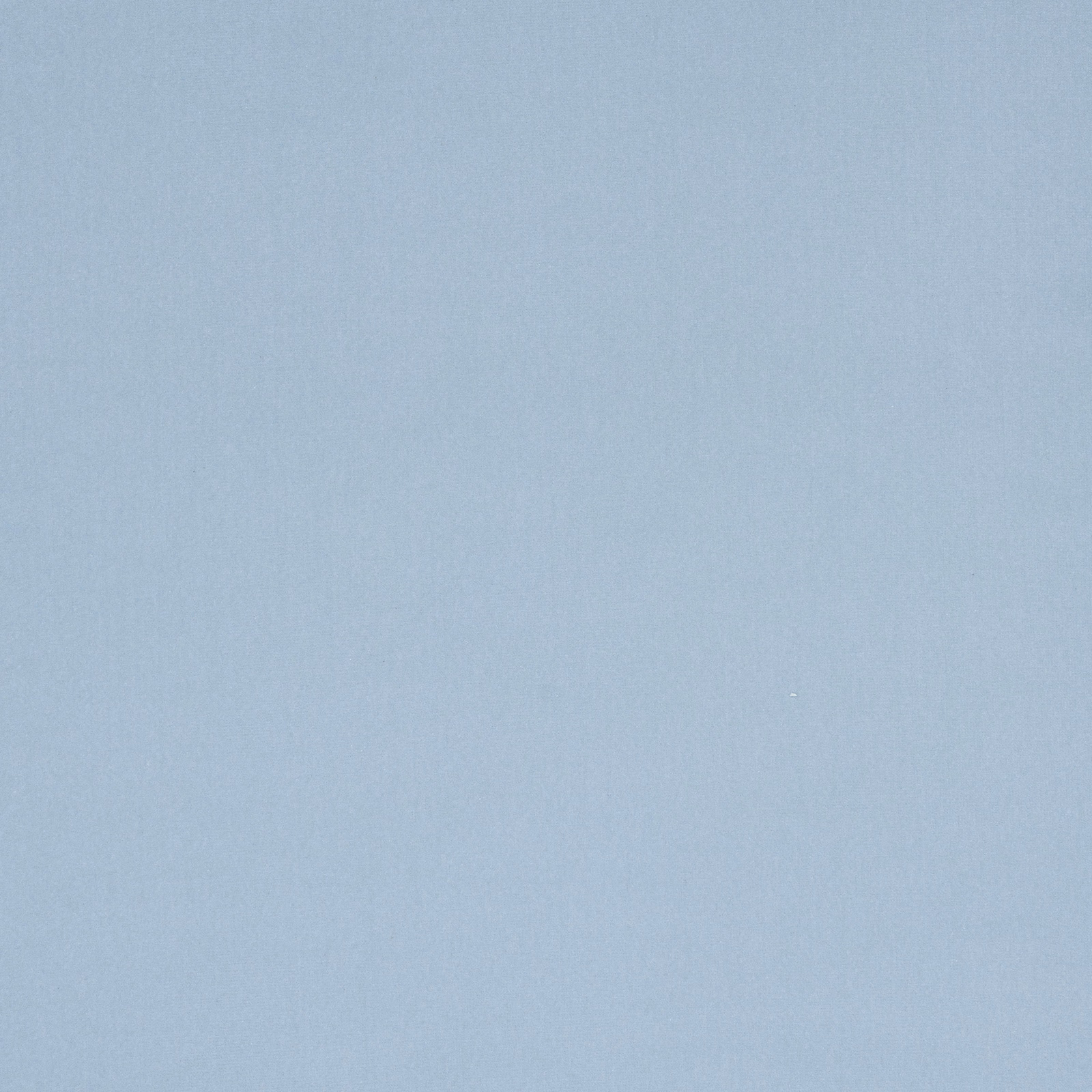 Pale icy blue plain fabric swatch with a smooth matte weave