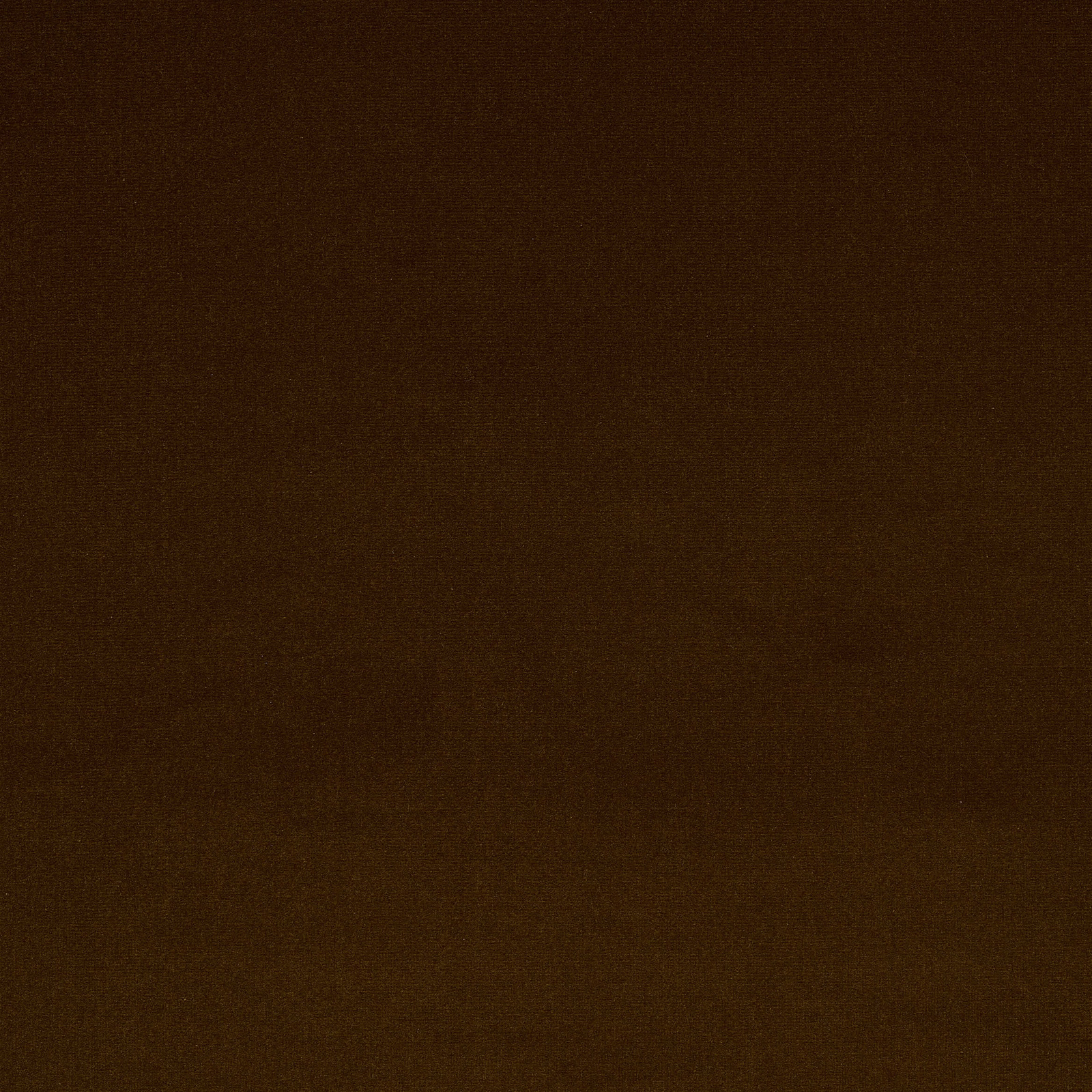 Solid deep bronzed brown fabric swatch with a soft matte weave