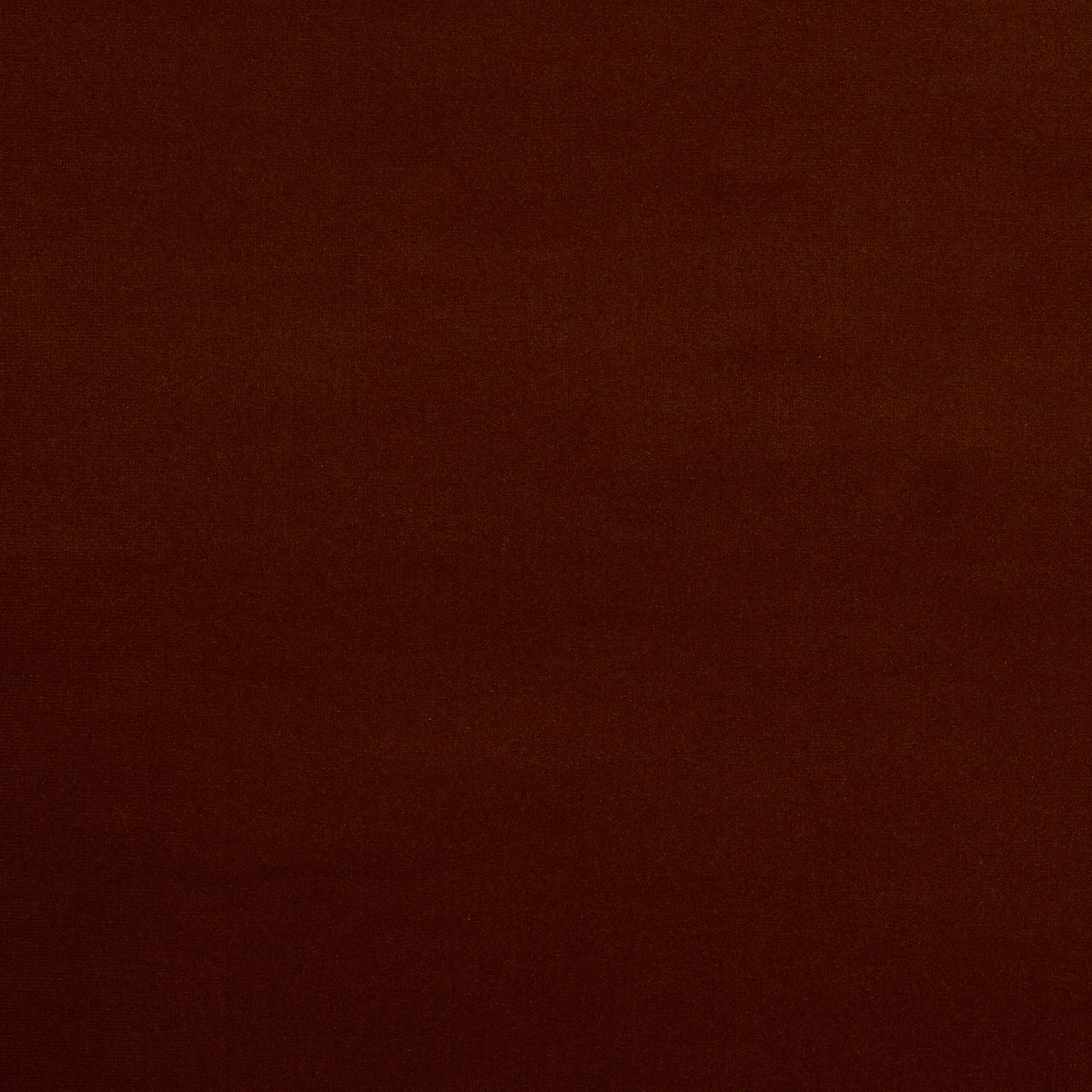 Deep copper-brown plain woven fabric swatch with a soft matte texture