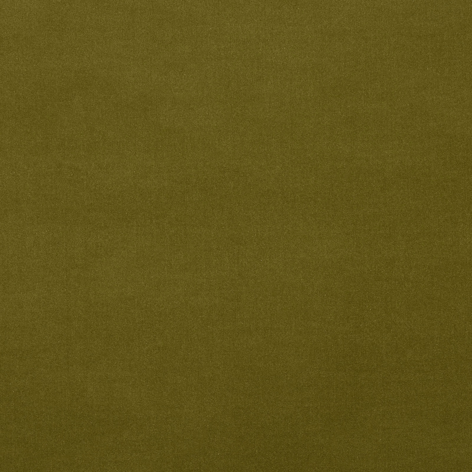 Muted olive green plain woven fabric swatch with a soft matte finish