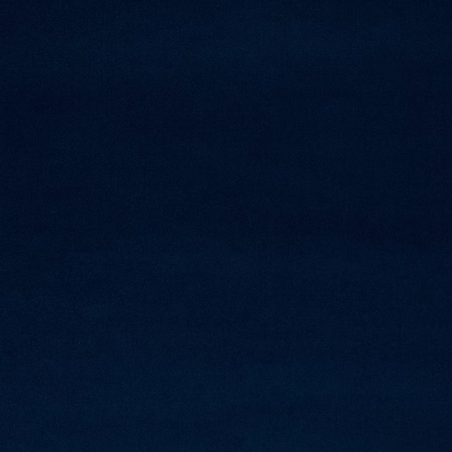 Dark navy plain fabric swatch with a smooth, matte woven surface