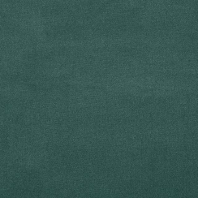 Deep petrol teal plain-woven fabric swatch with a softly matte surface