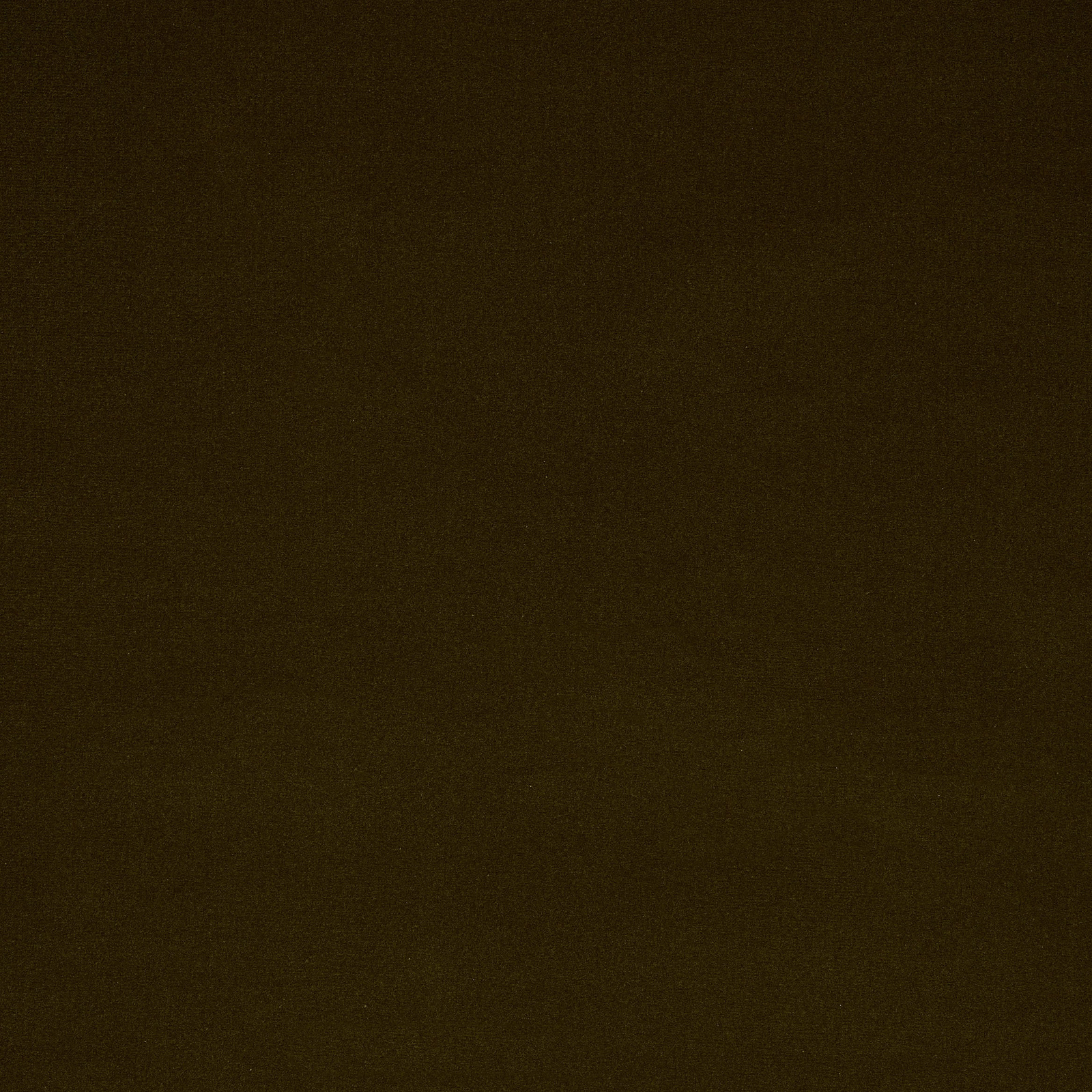 Dark olive-brown plain fabric swatch with a soft matte texture