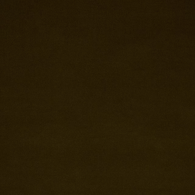 Dark olive-brown plain fabric swatch with a soft matte texture