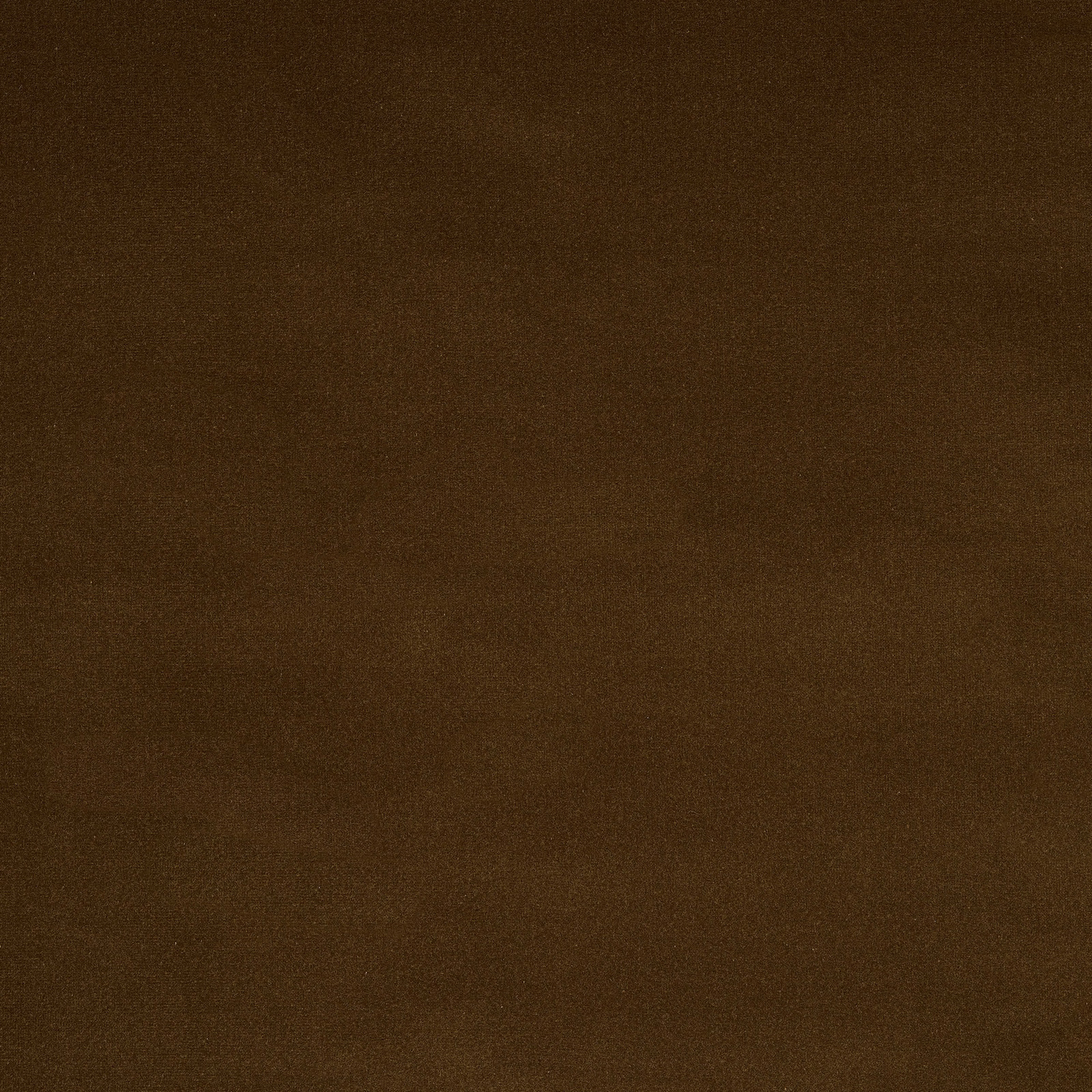Close-up of deep cocoa-brown plain woven fabric with a soft matte texture