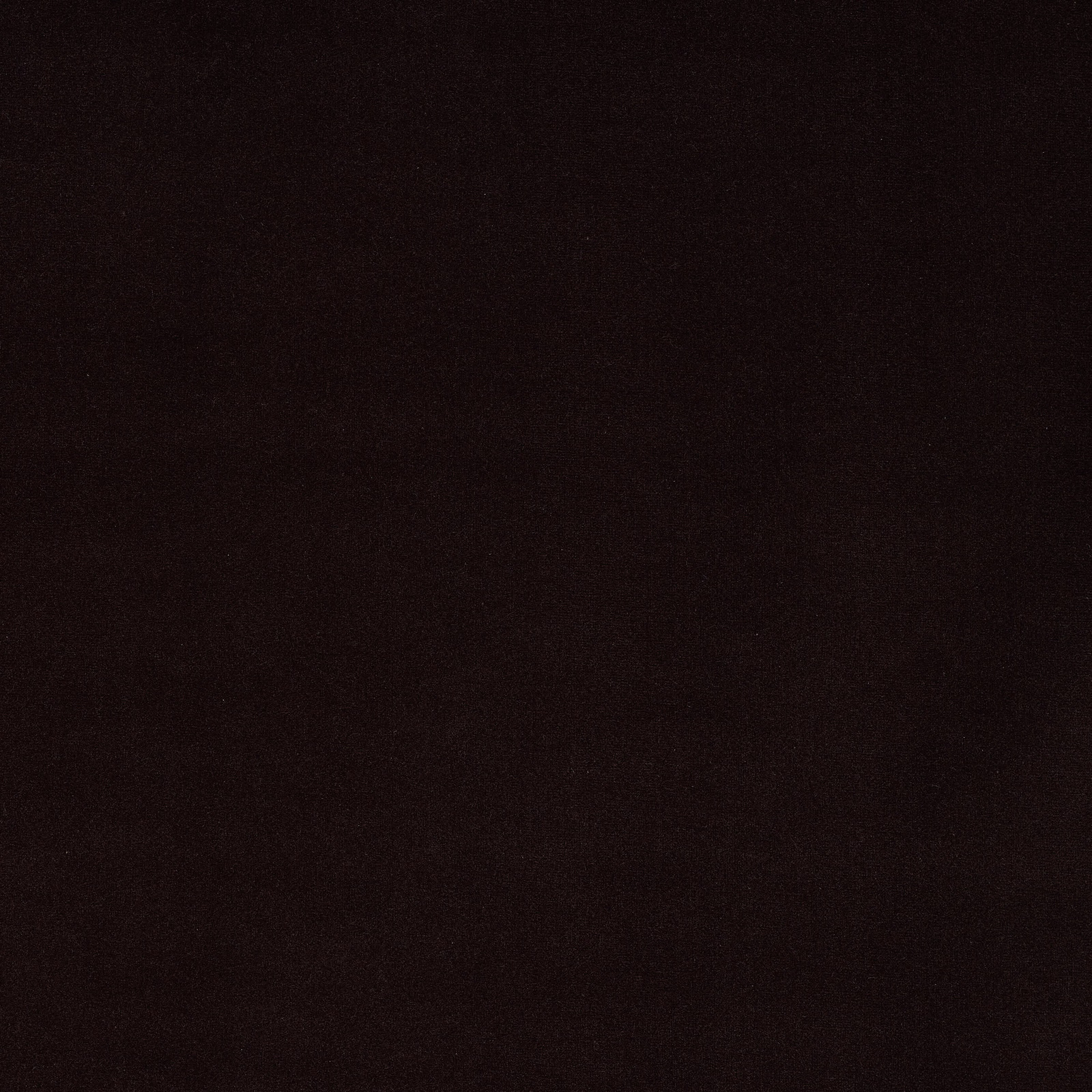 Dark espresso brown plain-woven fabric with a soft matte surface