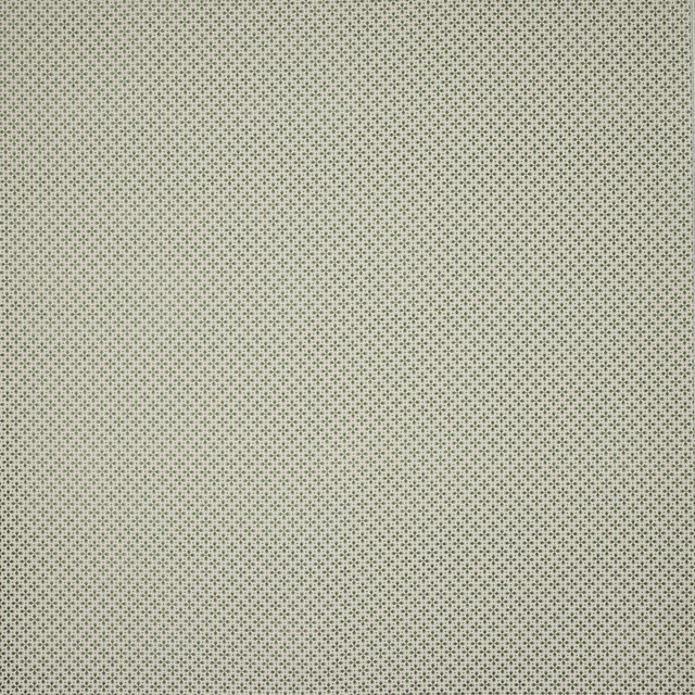 Pale sage green small-scale woven fabric with tiny repeating motif