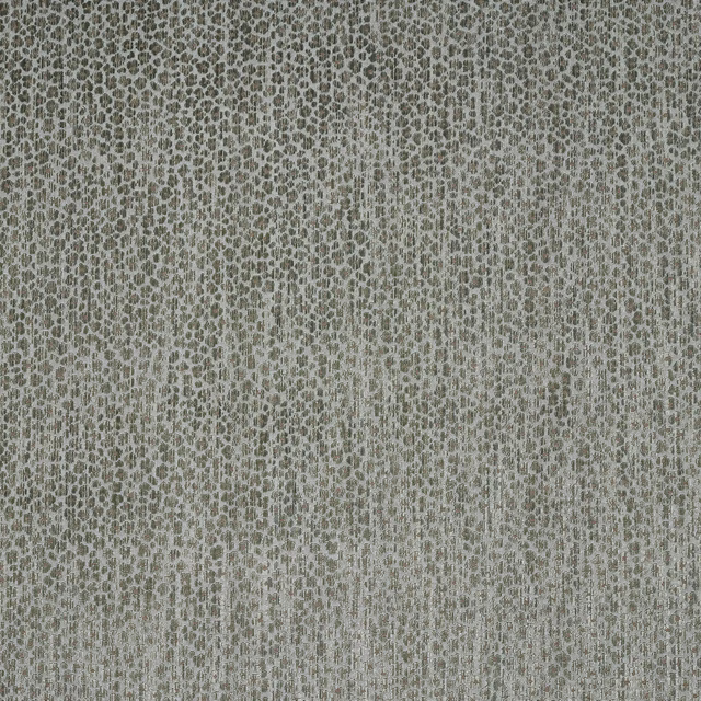 Pale aqua textured fabric with small grey-green pebble-like motif