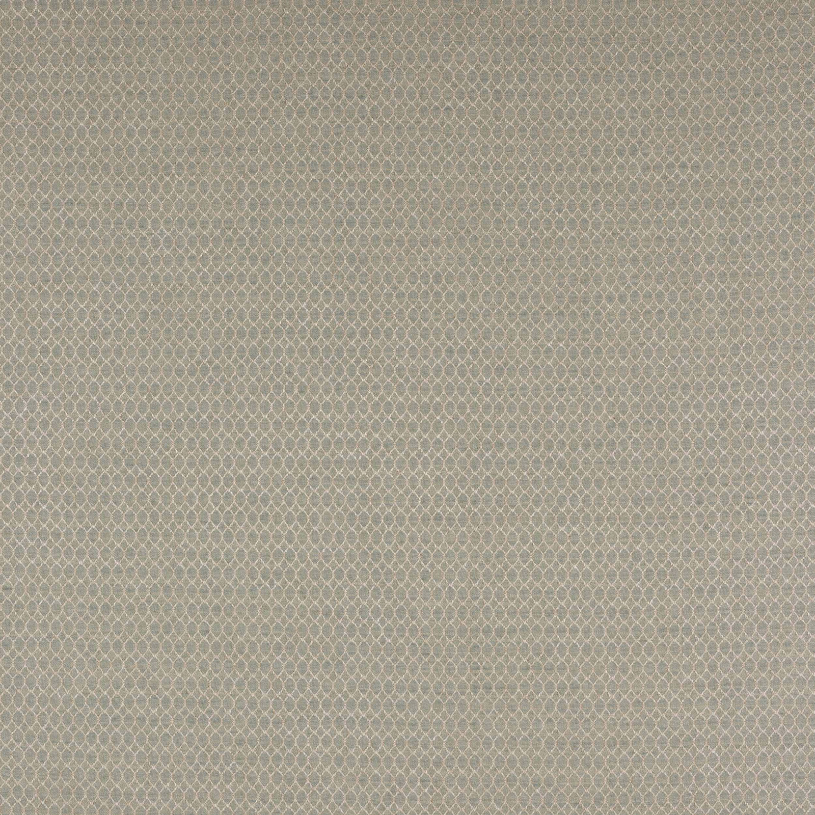 Small repeating geometric fabric swatch in muted old blue-grey