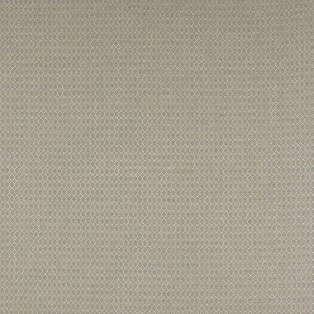 Small repeating geometric fabric swatch in muted old blue-grey
