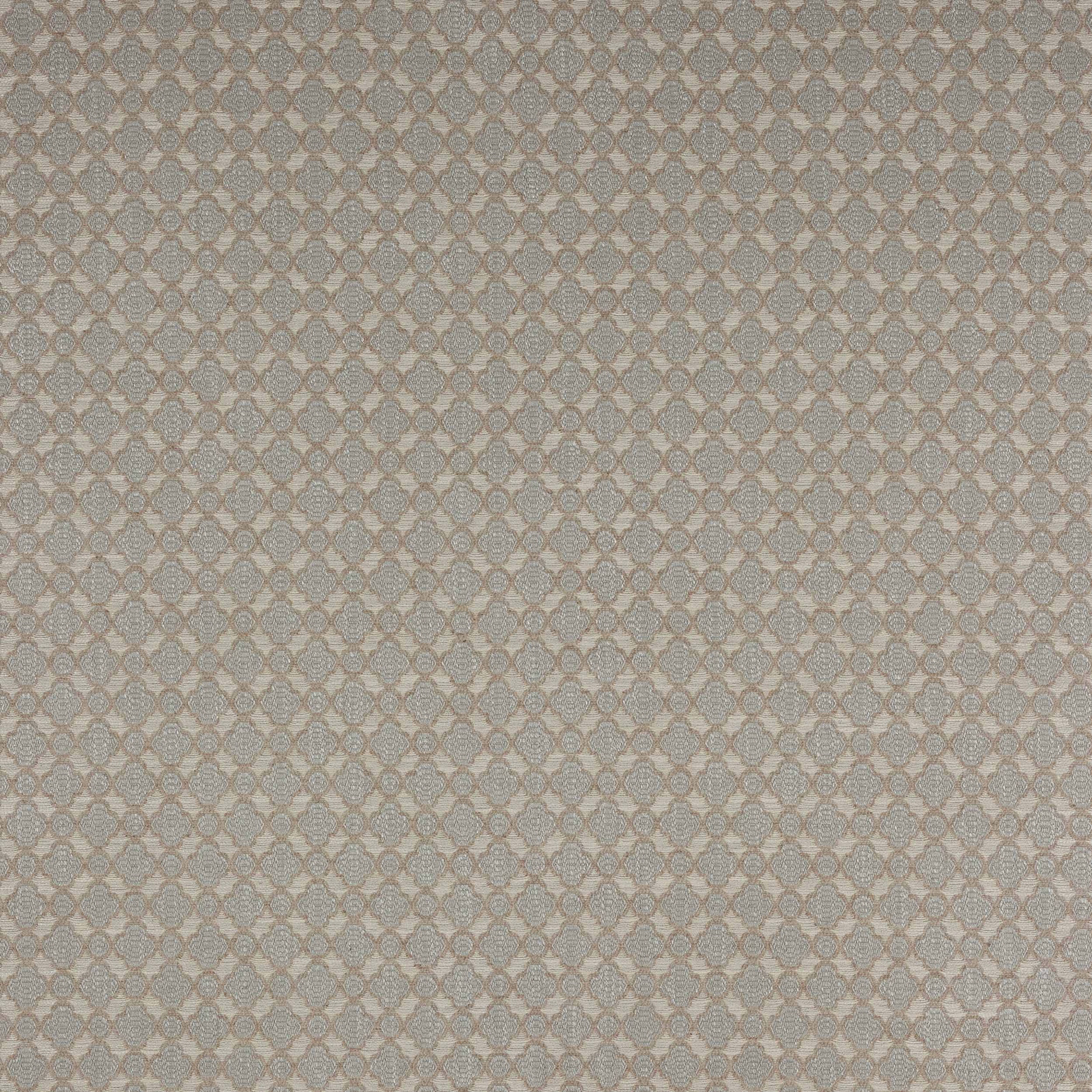 Small silver-grey damask weave on a pale neutral fabric swatch