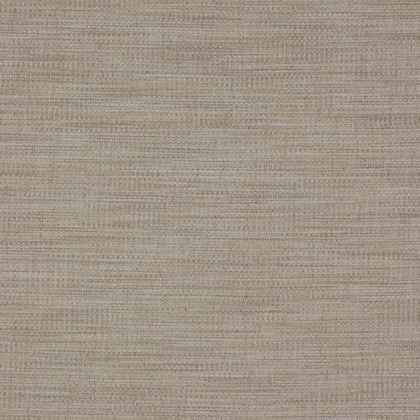 Close-up of warm beige woven fabric with fine horizontal striations
