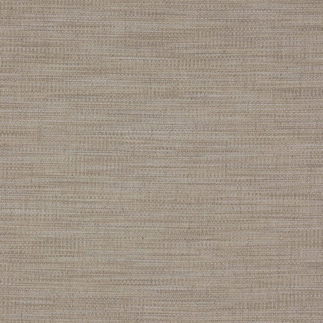 Close-up of warm beige woven fabric with fine horizontal striations